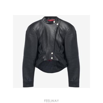 인더샵 Alexander McQUEEN 알렉산더 맥퀸 블랙 자켓