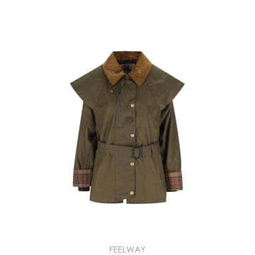 인더샵 Barbour 바버 그린 자켓