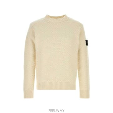 인더샵 STONE ISLAND 스톤아일랜드 아이보리 니트