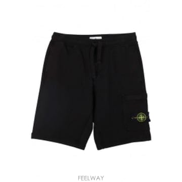 인더샵 STONE ISLAND 와펜 패치 포켓 코튼 쇼츠