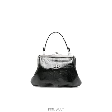 인더샵 Vivienne Westwood 비비안 웨스트우드 블랙 토트백