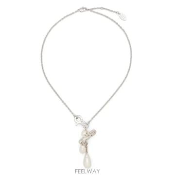 인더샵 Vivienne Westwood 비비안 웨스트우드 실버 목걸이