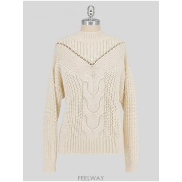 인더샵 Kiton 키톤 베이지 니트
