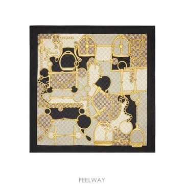 인더샵 GUCCI 구찌 아이보리 스카프