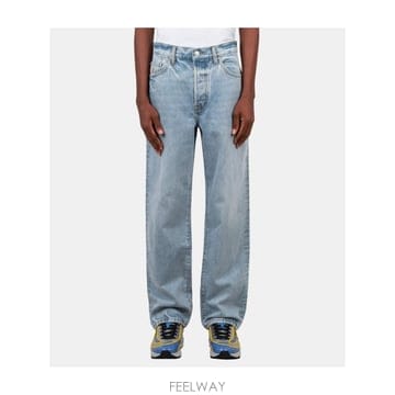 인더샵 STUSSY 스투시 블루 데님 팬츠