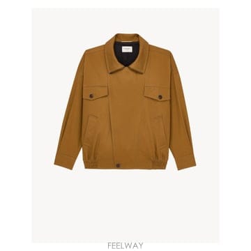 인더샵 SAINT LAURENT 생로랑 브라운 자켓