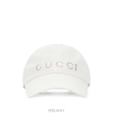 인더샵 GUCCI 구찌 화이트 볼 캡