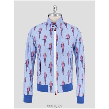 인더샵 Kiton 키톤 블루 자켓