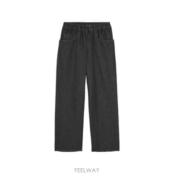 인더샵 Y-3 와이쓰리 블랙 데님 팬츠