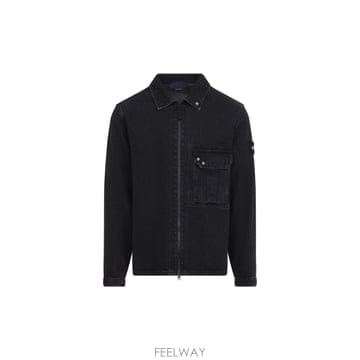 인더샵 STONE ISLAND 스톤아일랜드 블랙 자켓