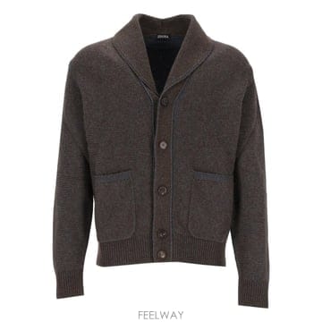 인더샵 Ermenegildo Zegna 에르메네질도 제냐 그레이 가디건