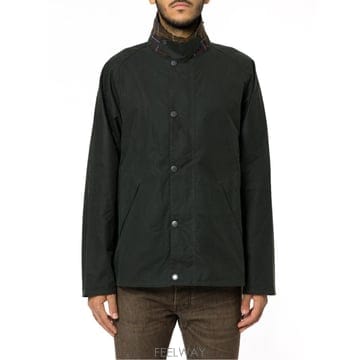 인더샵 Barbour 바버 그린 자켓