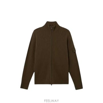 인더샵 STONE ISLAND 스톤아일랜드 그린 가디건