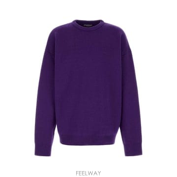 인더샵 BALENCIAGA 발렌시아가 퍼플 니트