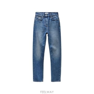 인더샵 VERSACE 베르사체 블루 데님 팬츠