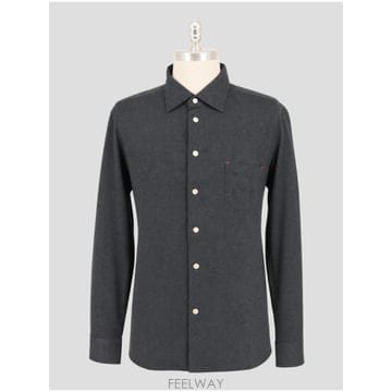 인더샵 Kiton 키톤 네이비 셔츠