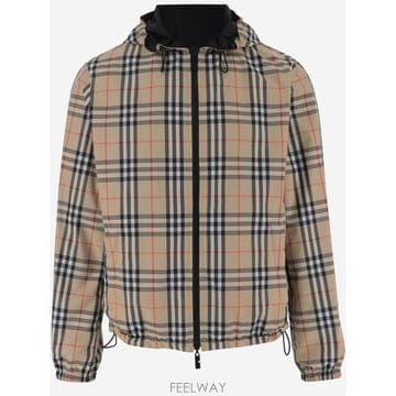 인더샵 BURBERRY 버버리 체크 베이지 자켓