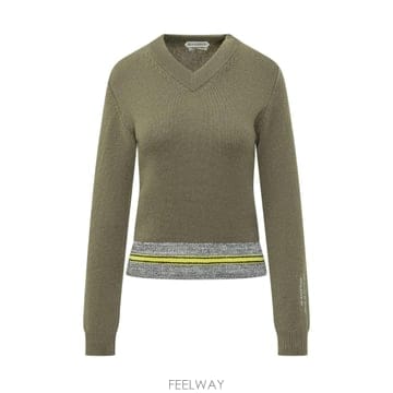 인더샵 JW ANDERSON JW 앤더슨 그린 니트