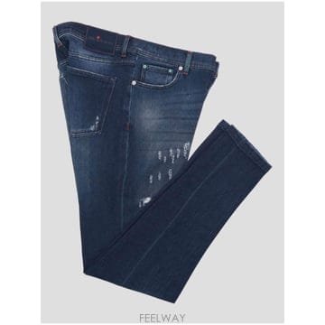 인더샵 Kiton 키톤 블루 데님 팬츠