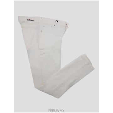 인더샵 Kiton 키톤 화이트 데님 팬츠