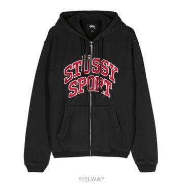 인더샵 STUSSY 스투시 블랙 후드