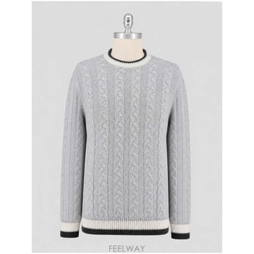 인더샵 Kiton 키톤 그레이 니트