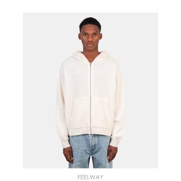 인더샵 STUSSY 스투시 아이보리 후드
