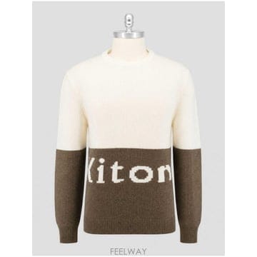 인더샵 Kiton 키톤 브라운 니트