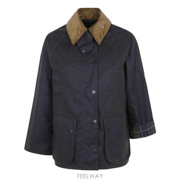 인더샵 Barbour 바버 그린 자켓