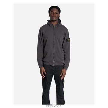 인더샵 STONE ISLAND 스톤아일랜드 그레이 후드