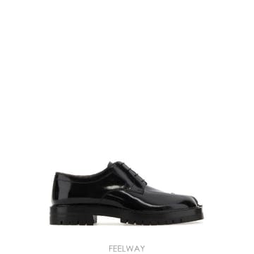 인더샵 Maison Margiela 브러시 레더 타비 레이스업 더비 슈즈