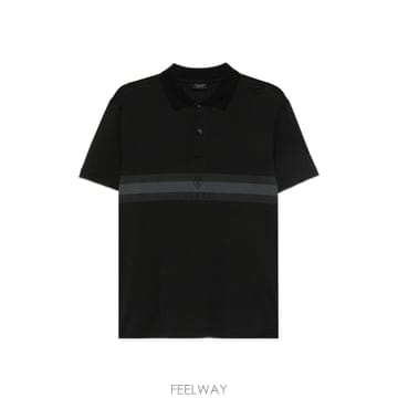 인더샵 GUCCI 구찌 블랙 폴로 셔츠