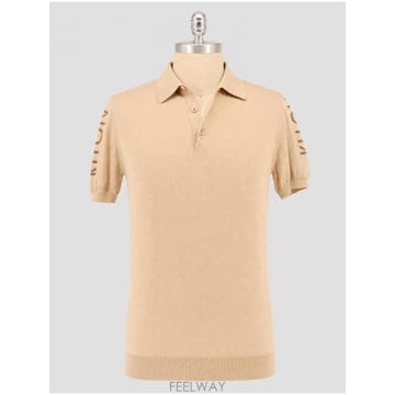 인더샵 Kiton 키톤 베이지 폴로 셔츠