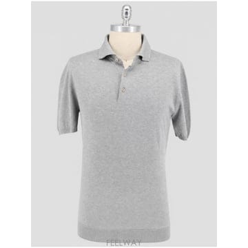 인더샵 Kiton 키톤 그레이 폴로 셔츠