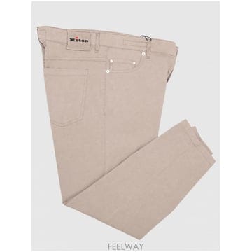 인더샵 Kiton 키톤 베이지 데님 팬츠