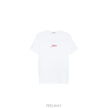 인더샵 JW ANDERSON JW 앤더슨 화이트 반팔 티셔츠