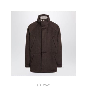 인더샵 Loro Piana 로로피아나 브라운 자켓