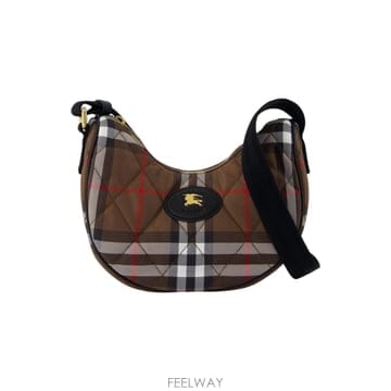인더샵 BURBERRY 버버리 브라운 체크 숄더백