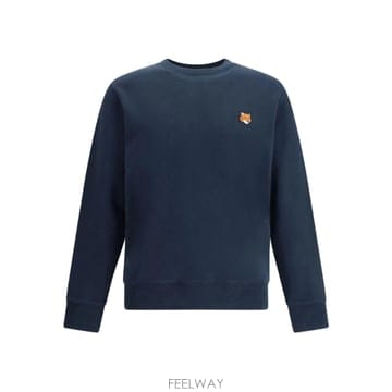 인더샵 Maison Kitsune 메종키츠네 네이비 스웨트셔츠