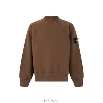 인더샵 STONE ISLAND 스톤아일랜드 브라운 스웨트셔츠