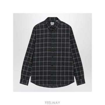 인더샵 BURBERRY 버버리 그린 체크 셔츠