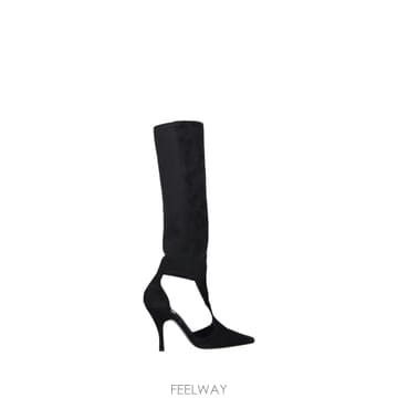 인더샵 ALAIA 알라이아 블랙 하이 부츠