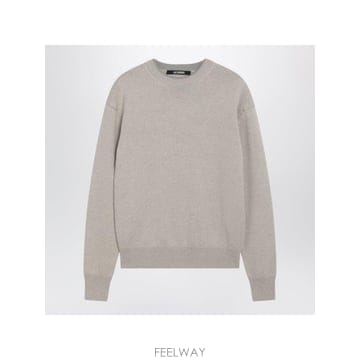 인더샵 JACQUEMUS 자크뮈스 베이지 니트