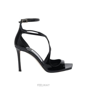 인더샵 JIMMY CHOO 지미추 블랙 샌들힐