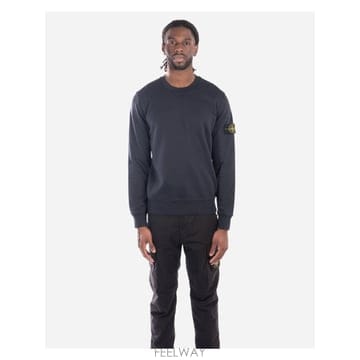 인더샵 STONE ISLAND 스톤아일랜드 네이비 스웨트셔츠