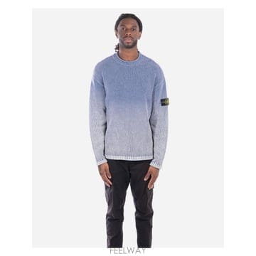 인더샵 STONE ISLAND 스톤아일랜드 블루 스웨트셔츠