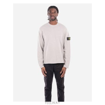 인더샵 STONE ISLAND 스톤아일랜드 그레이 스웨트셔츠
