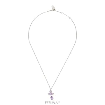 인더샵 Vivienne Westwood 비비안 웨스트우드 메탈릭 목걸이