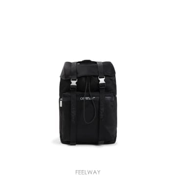 인더샵 Off-White 오프화이트 블랙 백팩