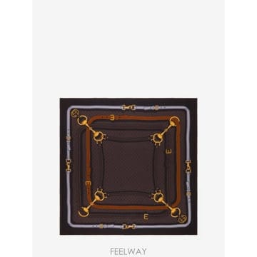 인더샵 GUCCI 구찌 브라운 스카프